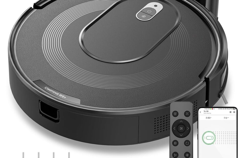 Unleash Clean: W6+ Robot Vacuum Cleaner Review - The Pet-Friendly Powerhouse!