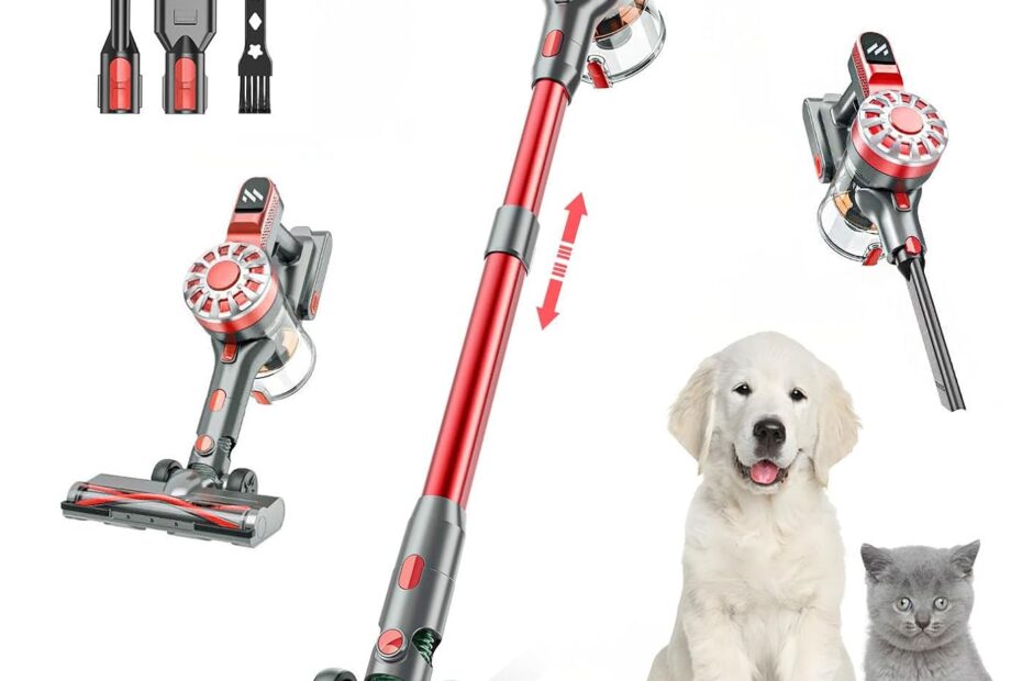 Unleash Powerful Clean: The Ultimate Cordless Vacuum for Homes & Pets!