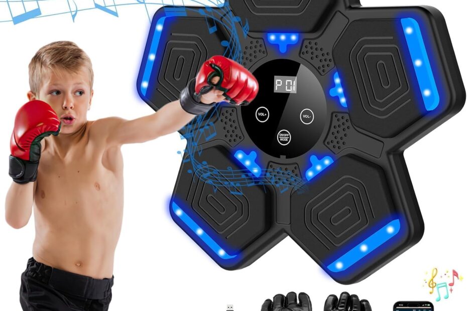 Unleash Your Inner Champion: Review of the 2025 Smart Bluetooth Music Boxing Machine!