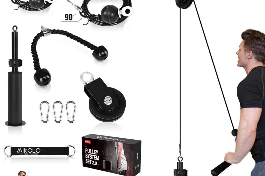 Unleash Your Strength: Review of the Mikolo Fitness LAT and Lift Pulley System