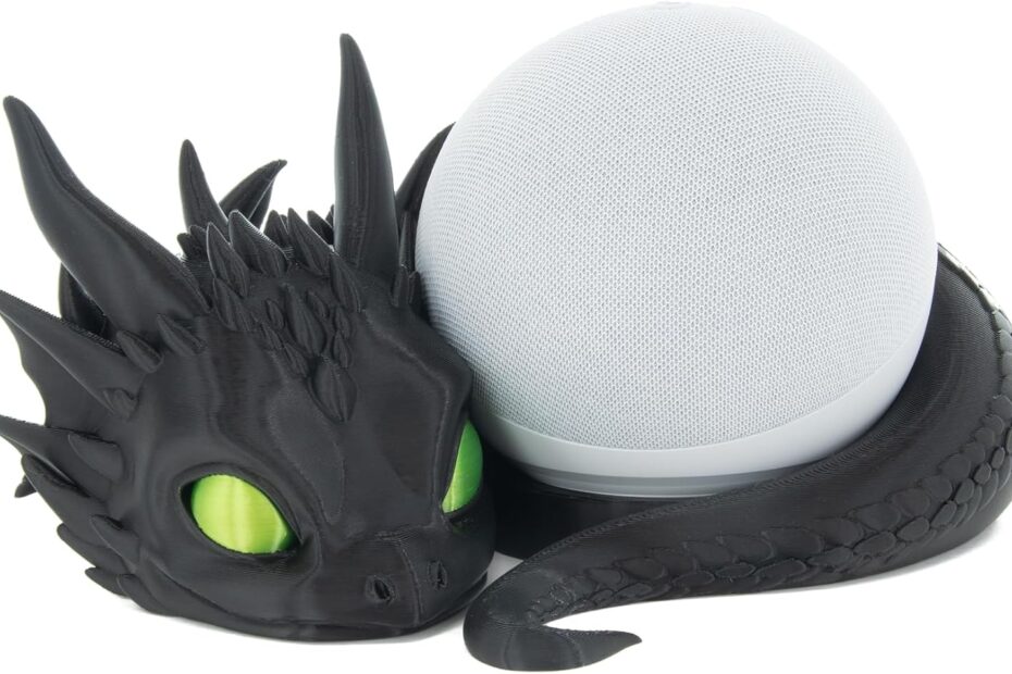 Unleash Your Style: Review of the Costume Wizard Dragon Stand for Echo Dot