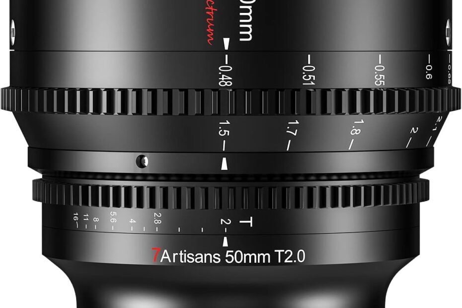 Unlock Cinematic Mastery: 7artisans 50mm T2.0 Cine Lens Review