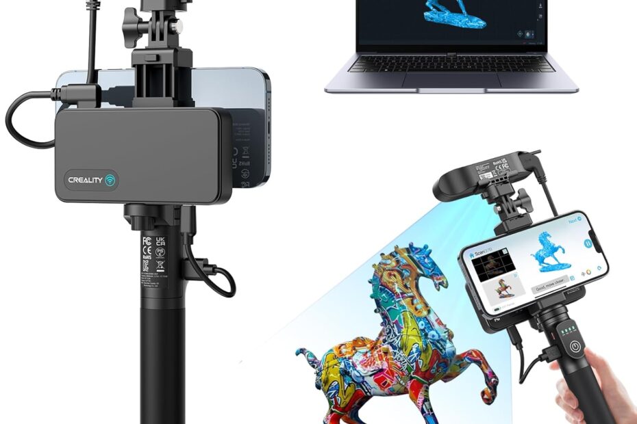 Unlock Creativity: Review of the Crealty 3D Scanner CR-Scan Ferret Pro for Flawless 3D Printing