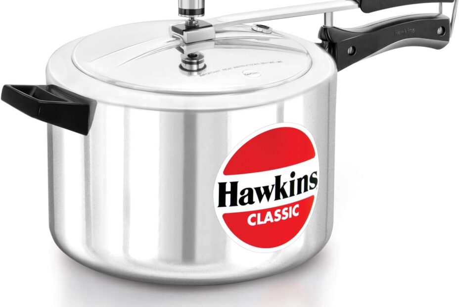 Unlock Culinary Excellence with the Hawkins Classic 8 Litre Pressure Cooker!