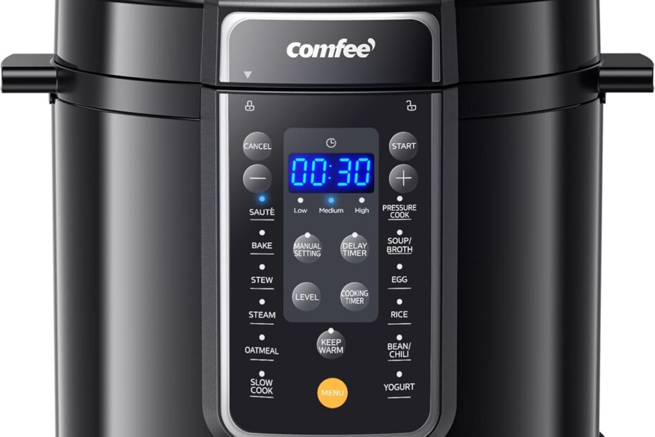 Unlock Culinary Magic: COMFEE' 9-in-1 Electric Pressure Cooker Review