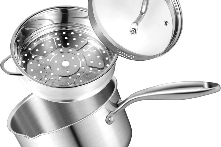 Unlock Culinary Versatility: Review of the 2.5 Quart Stainless Steel Saucepan with Steamer Basket