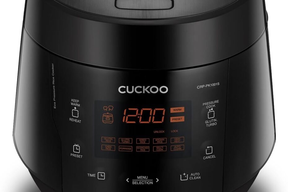 Unlock Perfect Rice: A Review of the CUCKOO CRP-PK1001S Rice Cooker
