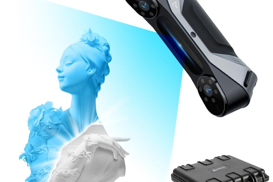 Unlock Precision: Crealty CR-Scan Raptor Review for Stunning 3D Scanning