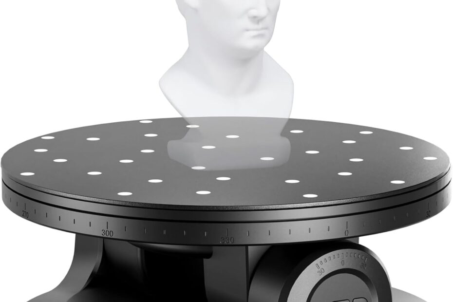 Unlock Precision: Revopoint Dual Axis Turntable for Flawless 3D Scanning