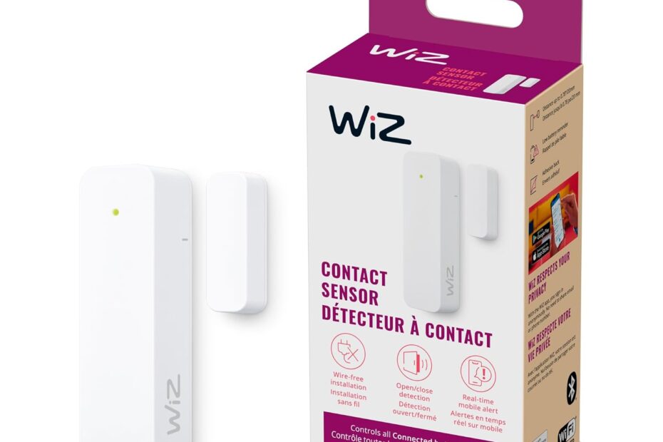 Unlock Smart Security: A Review of the WiZ Contact Sensor for Home Automation