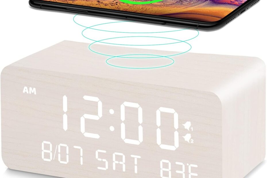 Wake Up in Style: Andoolex Wooden Digital Alarm Clock Review