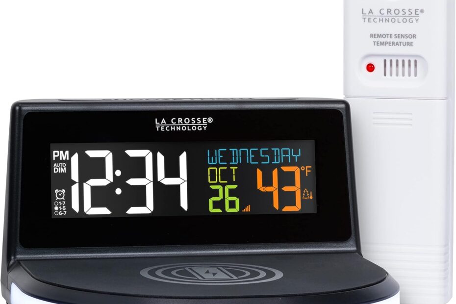 Wake Up in Style: La Crosse Technology Wireless Charging Alarm Clock Review
