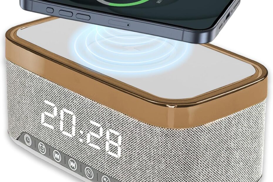 Wake Up in Style: Review of the 15W Fast Wireless Charging Digital Alarm Clock
