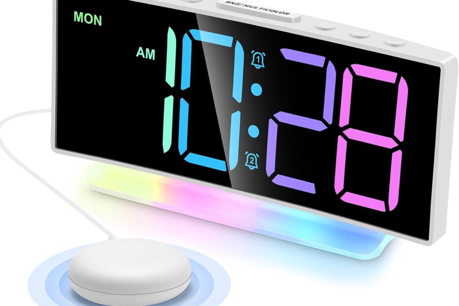 Wake Up on Time: The Cadmos Extra Loud Vibrating Alarm Clock Review