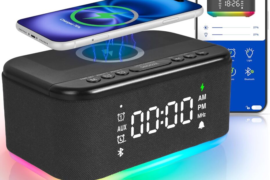 Wake Up Right: The Ultimate Bluetooth Alarm Clock Radio Review