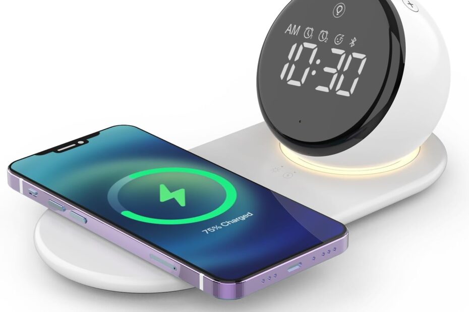 Wake Up Right: The Ultimate Digital Alarm Clock for Heavy Sleepers!