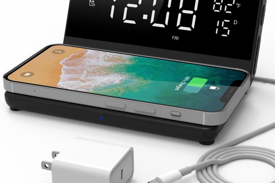 Wake Up Smart: Reviews of the Charge Rise II Dual Alarm Clock & Fast Wireless Charger
