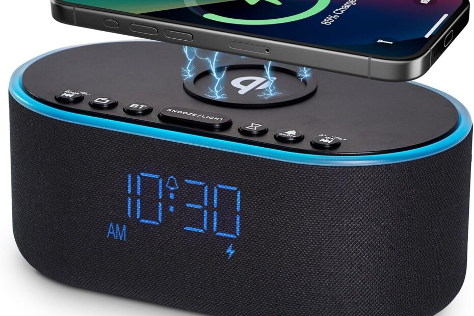 Wake Up to Innovation: Review of the Wireless Charging Alarm Clock Radio