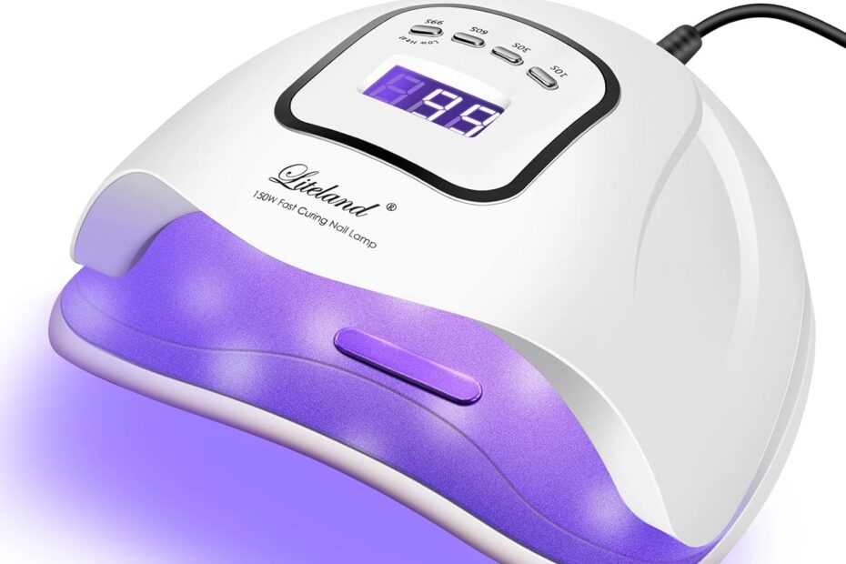Achieve Salon-Quality Nails at Home: The 150W UV Gel Nail Lamp Review