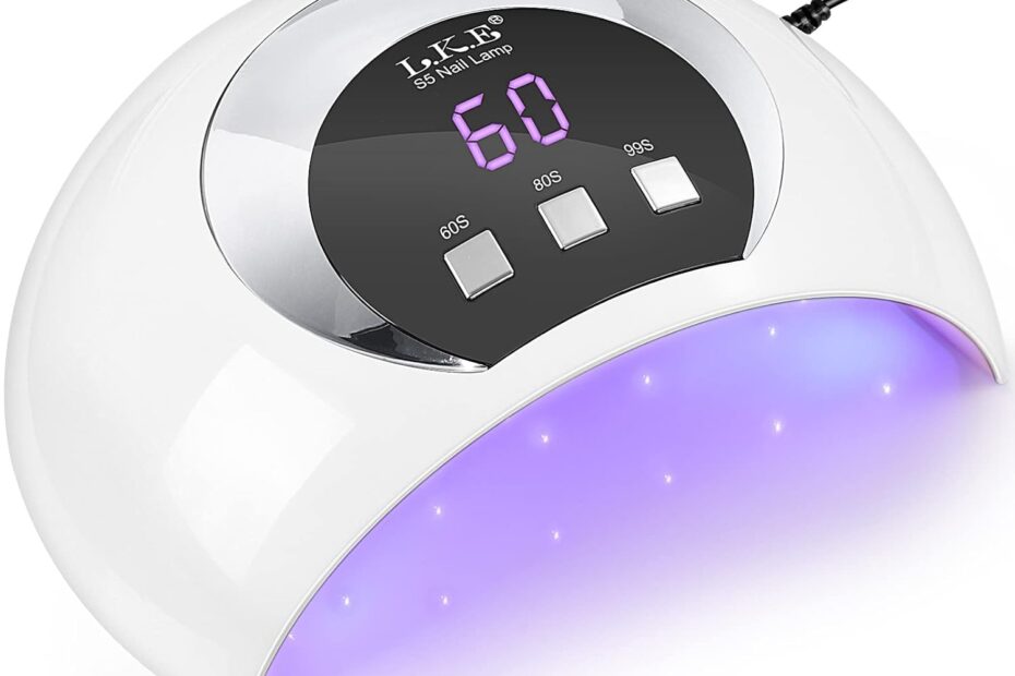 Achieve Salon-Quality Nails at Home: Wisdompark 54W UV LED Nail Lamp Review