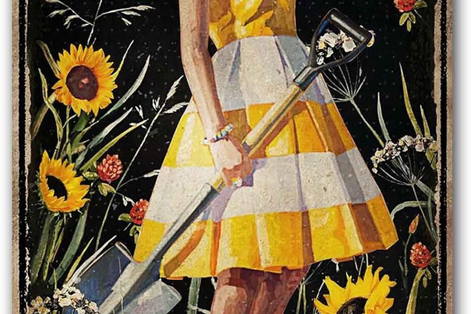 Add a Touch of Humor: The 'Gardening Because Murder Is Wrong' Metal Sign Review!