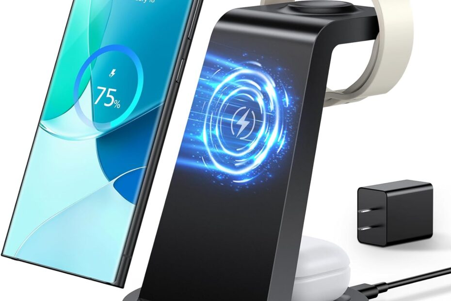 All-in-One Wireless Charging Station Review: Power Up Your Samsung Devices!