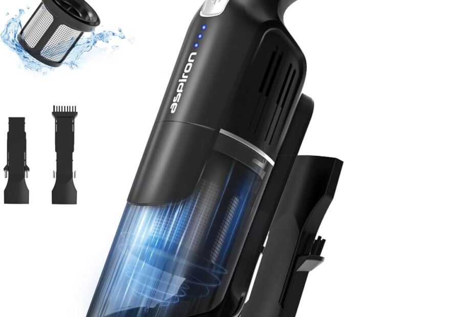 Aspiron Cordless Handheld Vacuum: Your Ultimate Portable Cleaning Solution!