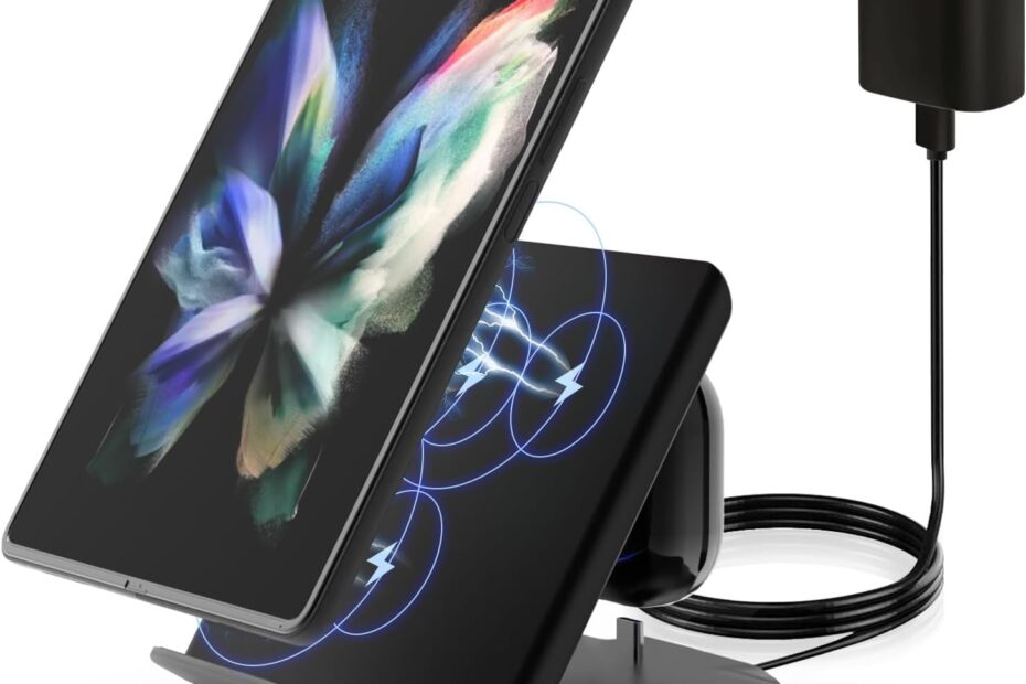Boost Your Power: Geyo 2-in-1 Fast Wireless Charger for Samsung Galaxy Z-Fold & Buds