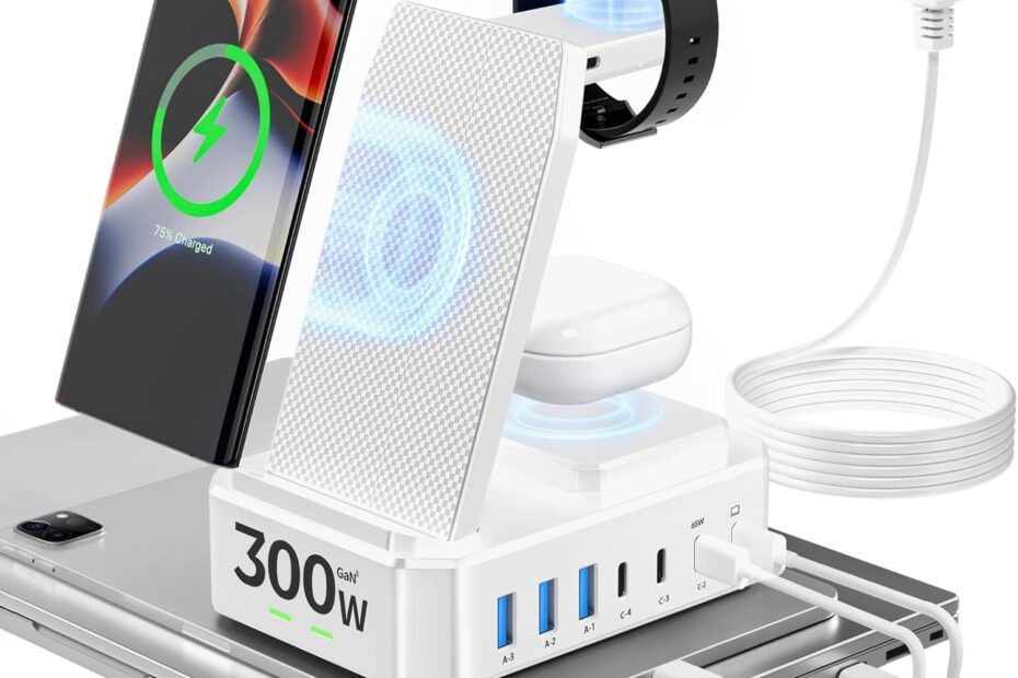 Boost Your Power: The 10-in-1 Wireless Charging Station for Samsung Devices