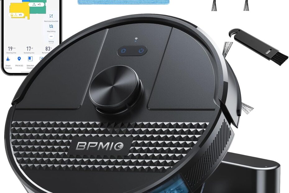 BPMIO Robot Vacuum & Mop: The Ultimate Solution for a Sparkling Clean Home!