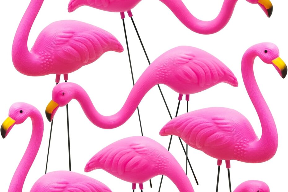 Brighten Your Lawn: Review of JOYIN Small Pink Flamingo Yard Ornaments