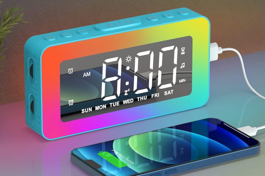 Brighten Your Night: The Ultimate AFEXOA RGB Alarm Clock Review