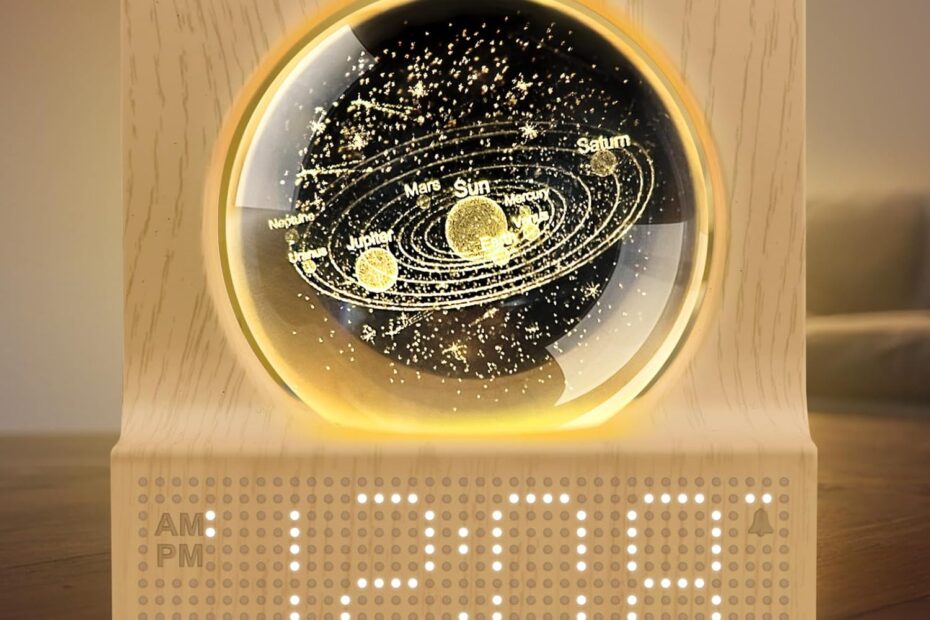 Brighten Your Space: DreamSky Space Alarm Clock Review for Kids & Teens