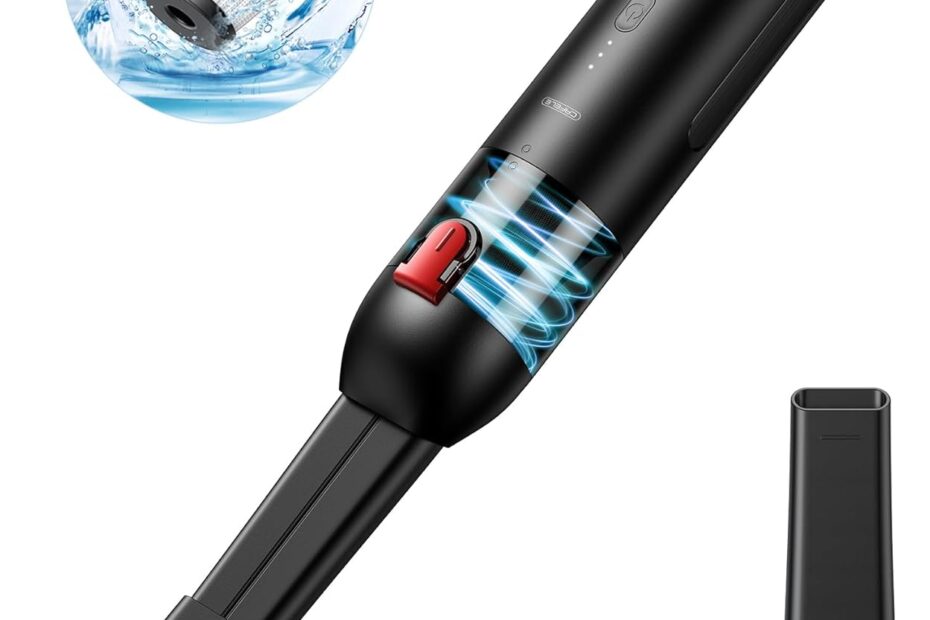 CAFELE Cordless Mini Car Vacuum: The Ultimate Portable Cleaning Solution!
