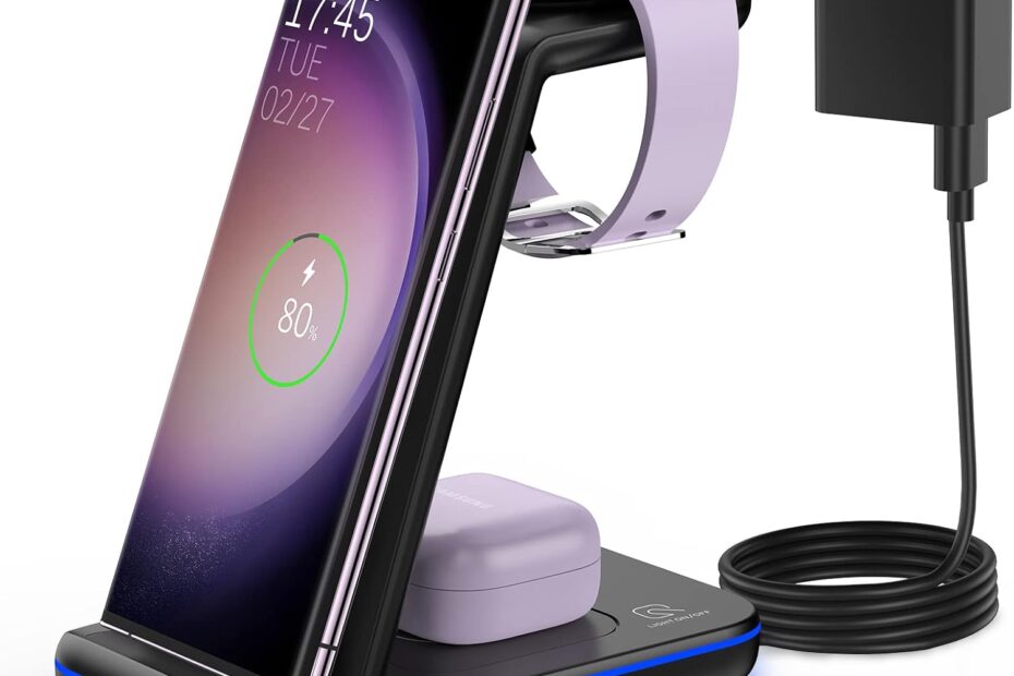 Charge Smart: Review of the Ultimate Wireless Charging Station for Samsung & Android Devices