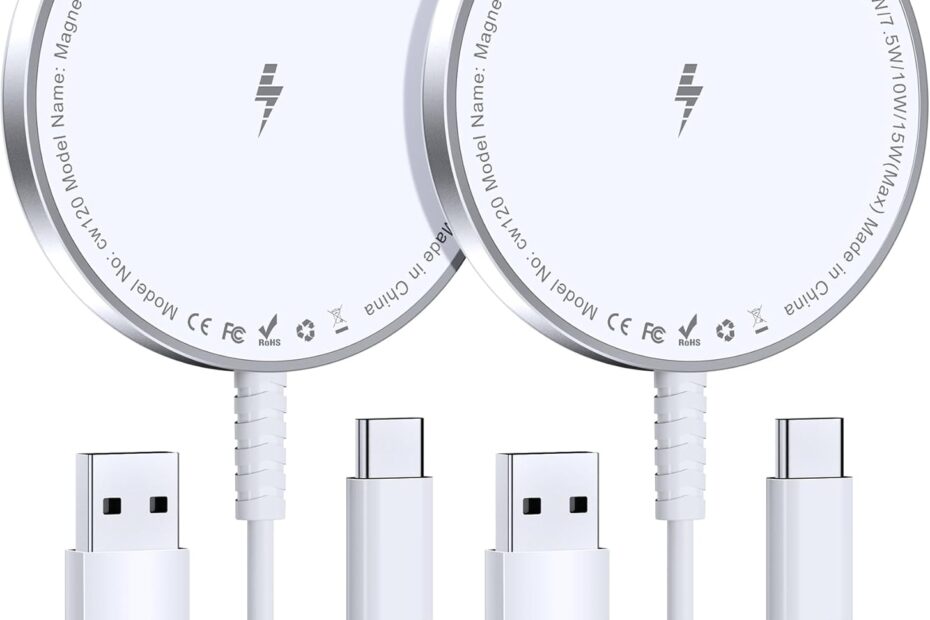 Charge Smart: The Ultimate Magnetic Wireless Charger for iPhone 12-16 & AirPods