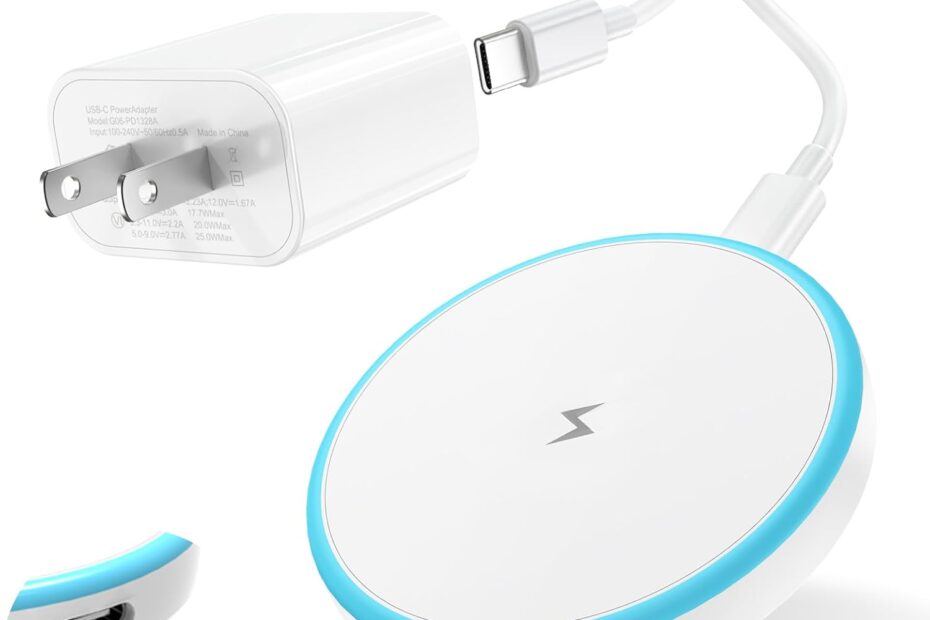 Charge Smart: The Ultimate Magnetic Wireless Charger for Your iPhone and AirPods