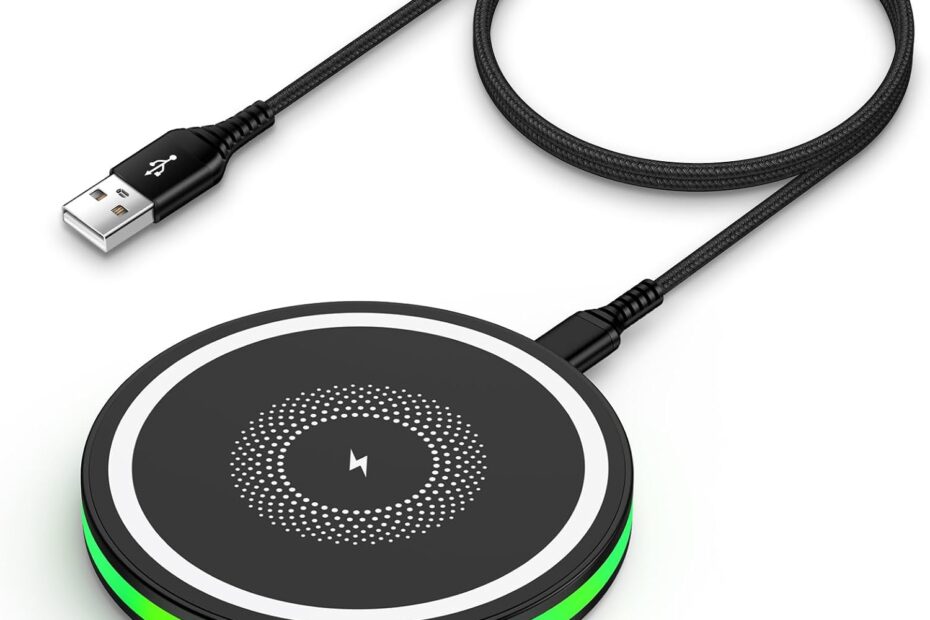 Charge Up Fast: The Ultimate Wireless Charger for Samsung and iPhone!