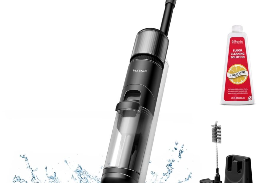 Clean Smart: Ultenic AC1 Elite Wet Dry Vacuum Mop Unleashed!
