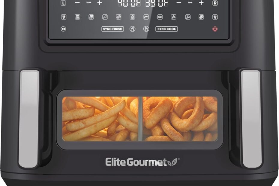 Cook Smart: Review of the Elite Gourmet Dual Zone Air Fryer Oven