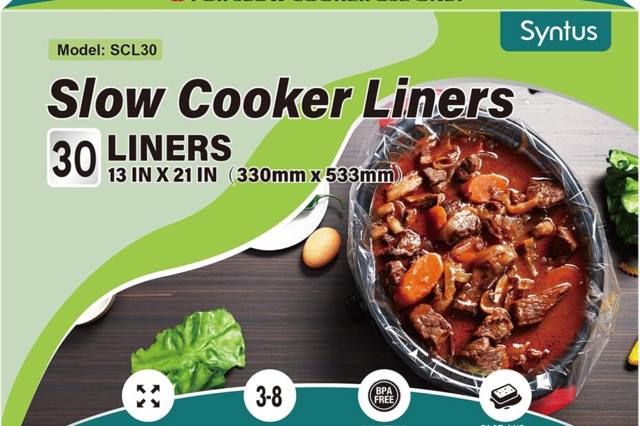 Cook Smart: Syntus Slow Cooker Liners Review - The Ultimate Mess-Free Cooking Solution!