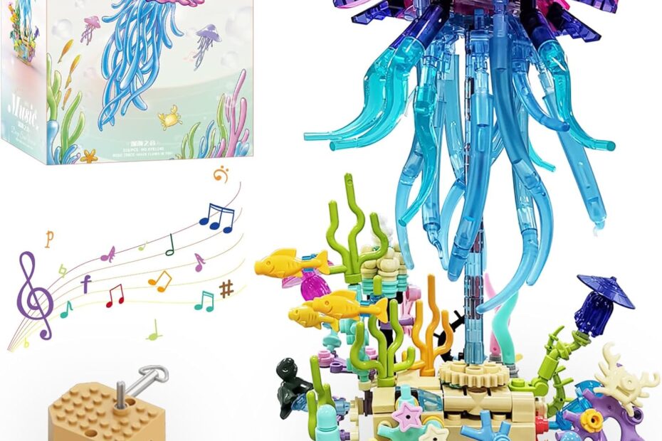 Create Your Own Undersea Magic: KAZI Jellyfish Building Toy Review