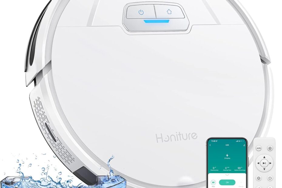 Discover the HONITURE Robot Vacuum & Mop: The Ultimate Solution for Pet Hair