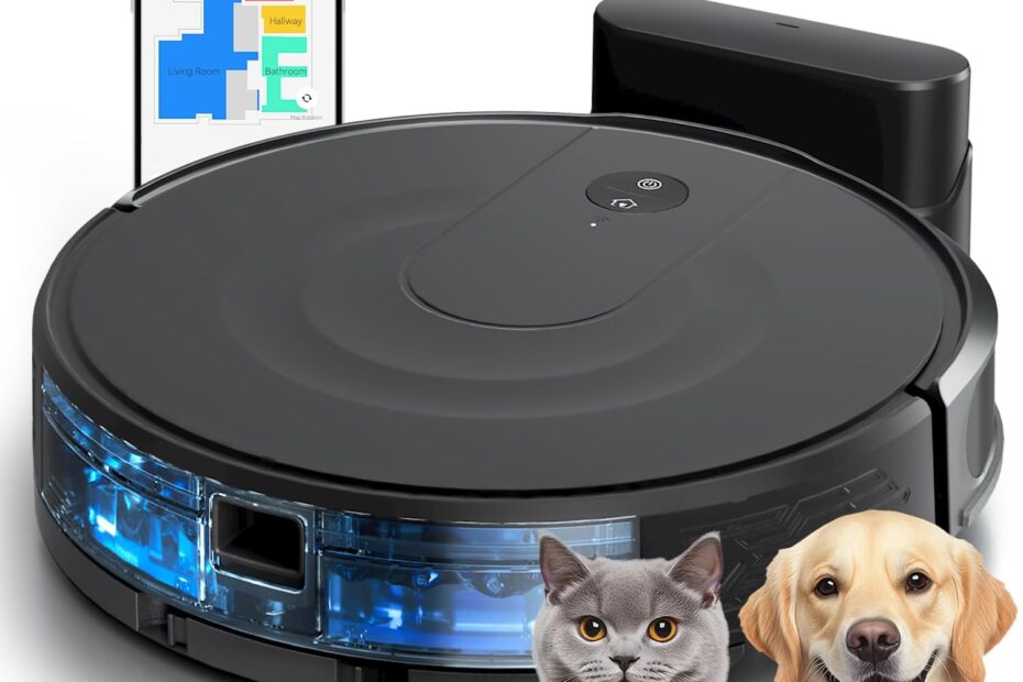 Discover the Ultimate Robot Vacuum & Mop: Powerful, Smart, and Pet-Friendly!