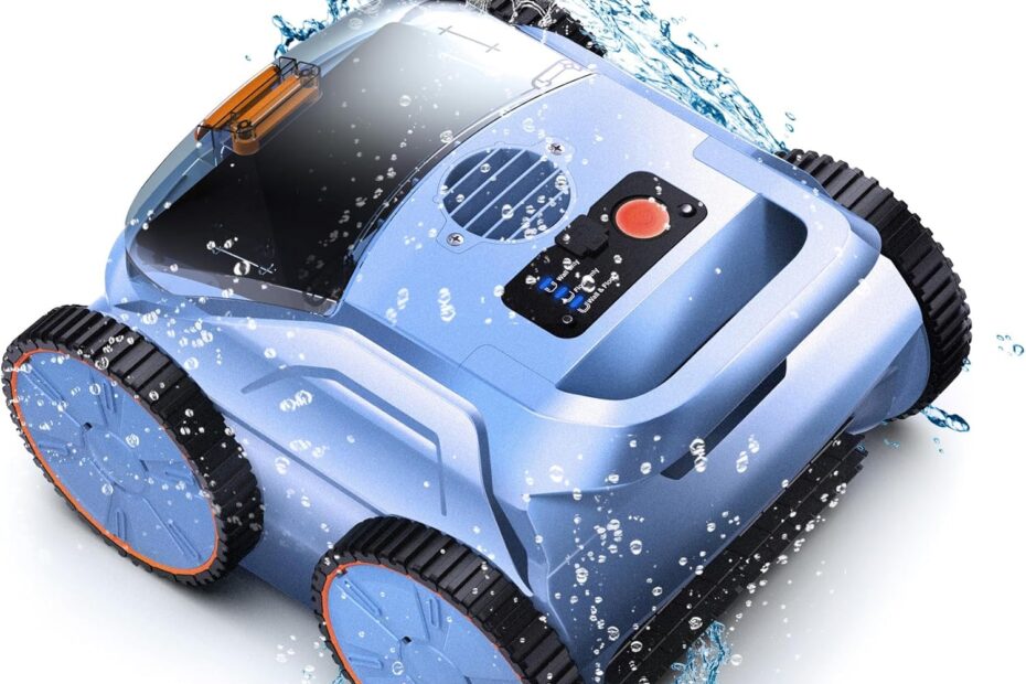 Dive Into Effortless Clean with the 2025 Robotic Pool Vacuum!