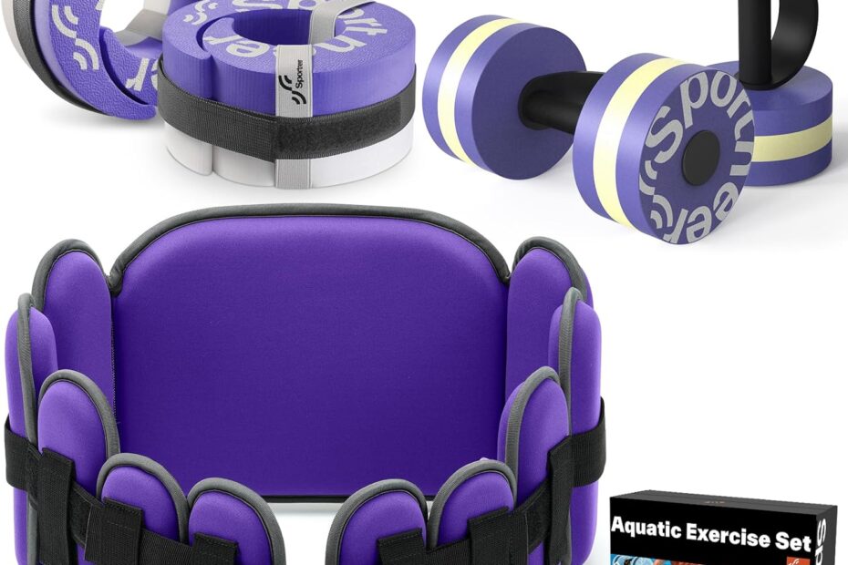 Dive into Fitness: Sportneer Water Aerobics Equipment Review!