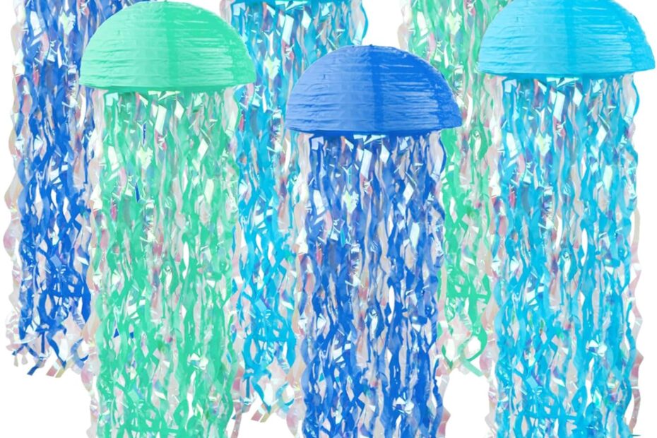Dive into Fun: Mermaid Jellyfish Lanterns for Enchanting Parties!