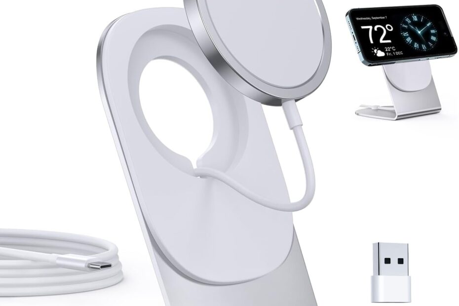 Effortless Charging: The Ultimate Mag-Safe Wireless Charger for Your iPhone and AirPods