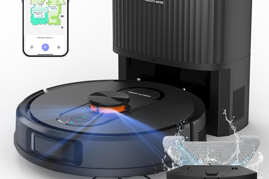 Effortless Clean: Review of the Self-Emptying LiDAR Robot Vacuum for Pet Owners