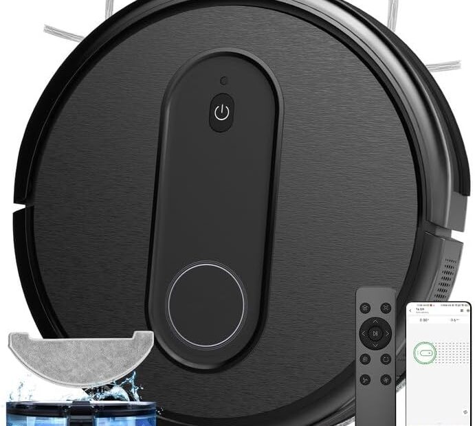 Effortless Clean: The Ultimate 2-in-1 Robotic Vacuum and Mop for Your Home